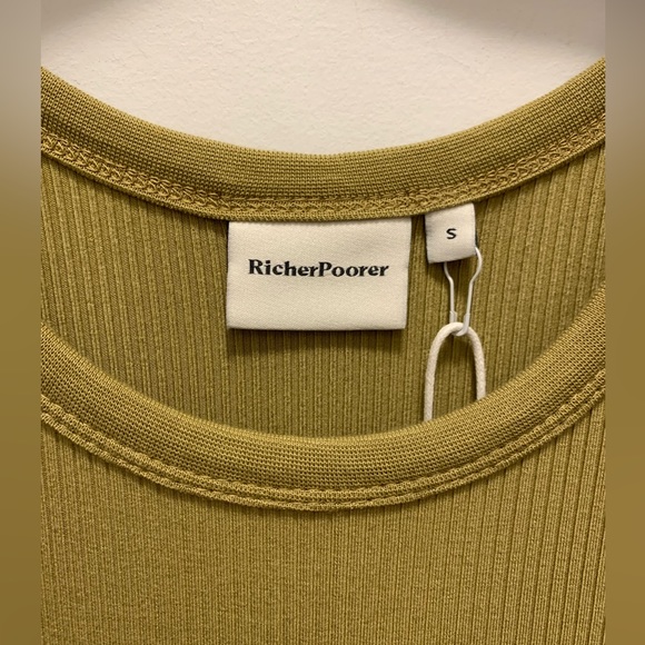 Richer poorer ribbed tank midi dress - Picture 2 of 3